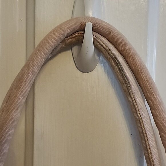 Sea Turtle Canvas Organizer Tote Bag Purse Island Resort Tara Tiger Brand Pink - Picture 5 of 8